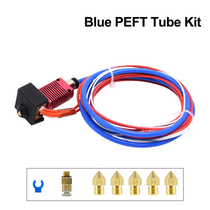 Universal Metal J-Head Hotend & Assembled Extruder Kit for FDM 3D Printers