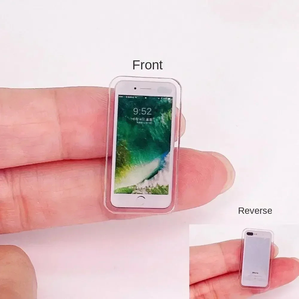 1:12 Scale Miniature Metal Wrist Watch for Dollhouse - 1.5 x 0.6 cm (0.59 x 0.24 in) Doll Accessory, Pretend Play