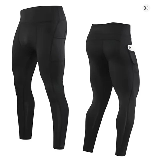 Men's All-Season Knit Polyester Calf-Length Sweatpants – Sporty Joggers