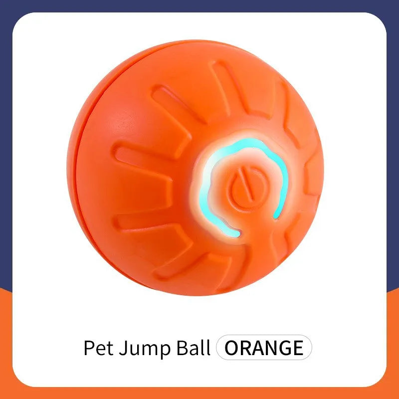 Automatic Interactive Pet Ball USB Rechargeable Moving & Bouncing Toy for Dogs & Cats