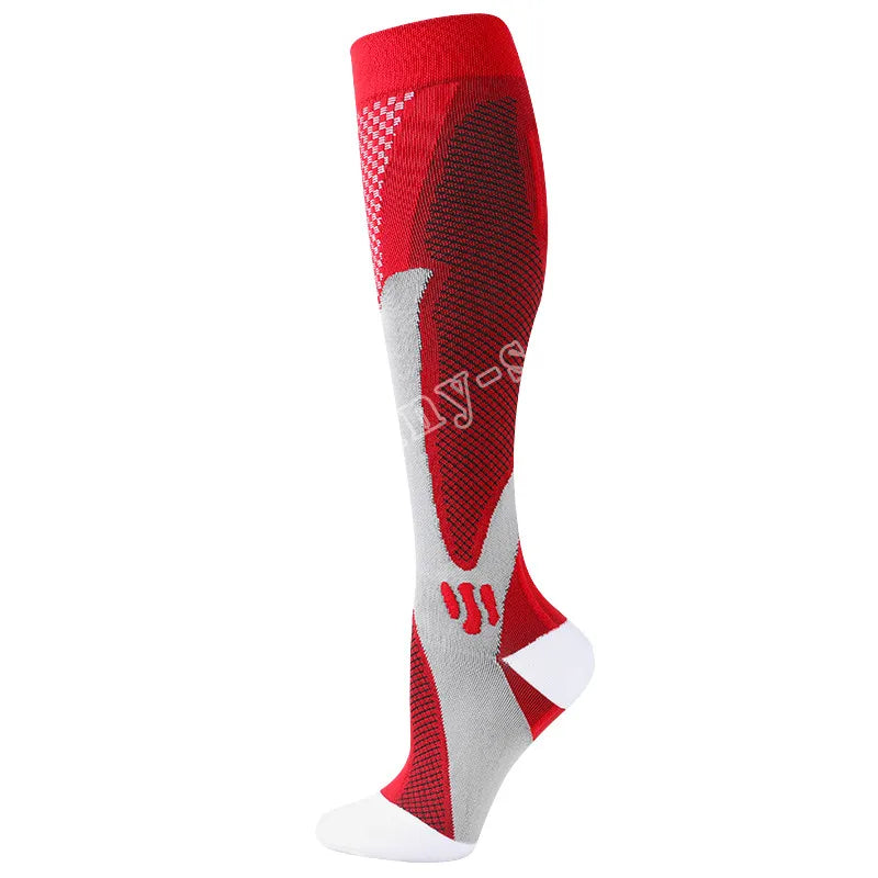 Compression Socks 20-30 mmHg - Medical & Sports Support for Travel, Pregnancy, Varicose Veins, Edema (Unisex)