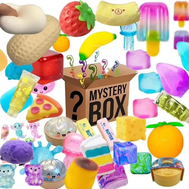 Christmas Squishy Advent Calendar – 24-Day Dumpling Fidget Countdown & Stress Relief Mystery Gift Box