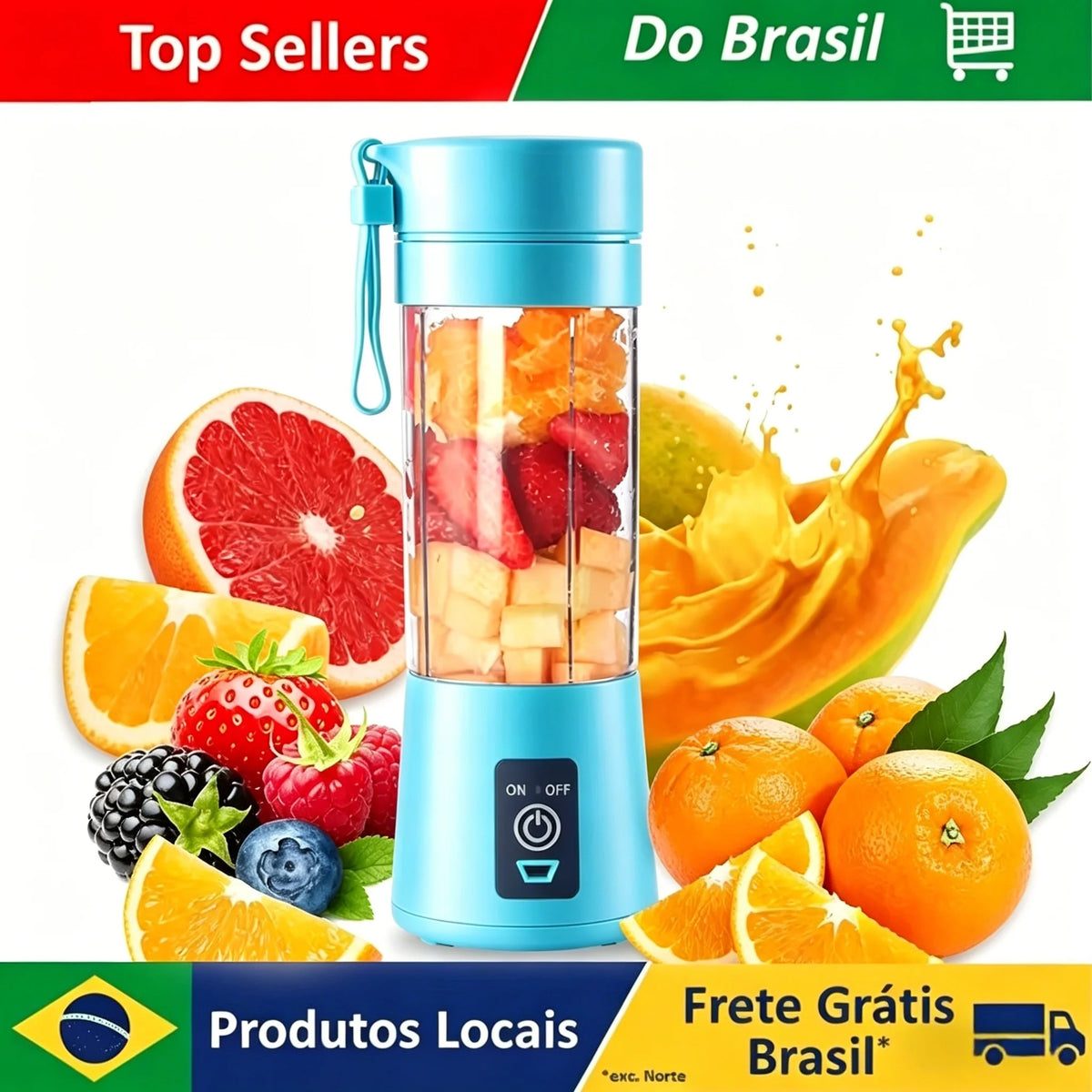 USB Rechargeable Mini Electric Juicer Cup - Portable Fruit Blender & Automatic Squeezer for Orange Lemon