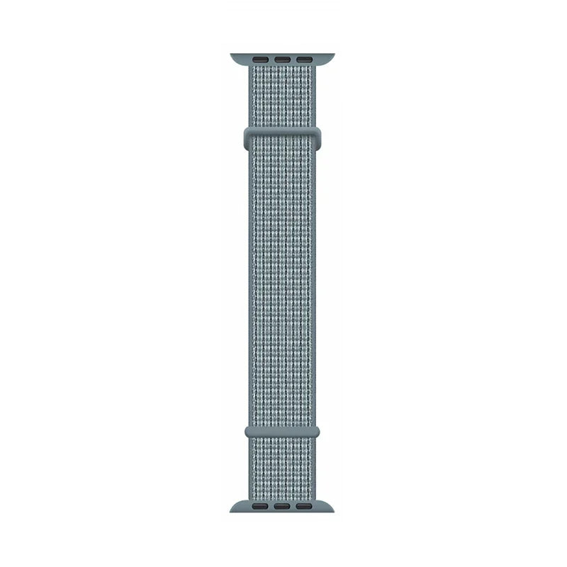 Nylon Braided Breathable Watch Band – Fits 38/40/41/42/44/45/46/49 mm (1.50–1.93 in) Smartwatches