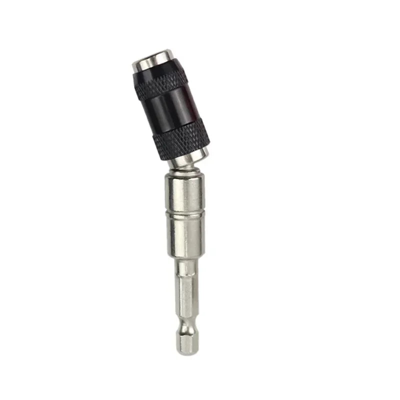 1/4-Inch (6.35 mm) Hex Magnetic Bit Holder — Quick-Change Screwdriver Extension Rod with Retaining Ring