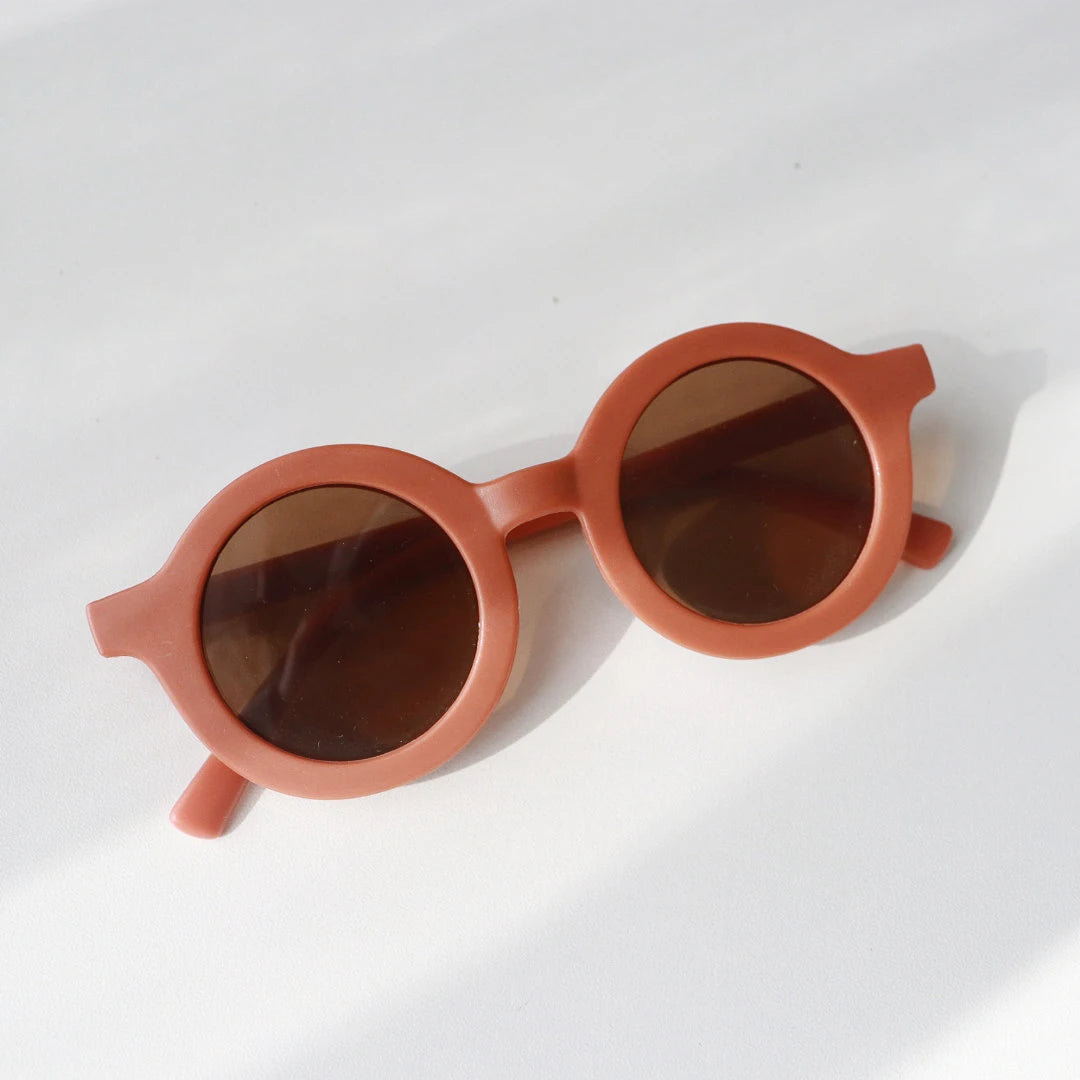 Baby & Toddler Sunglasses - Soft-Tone Kids Shades for Photo Props and Outdoor Wear