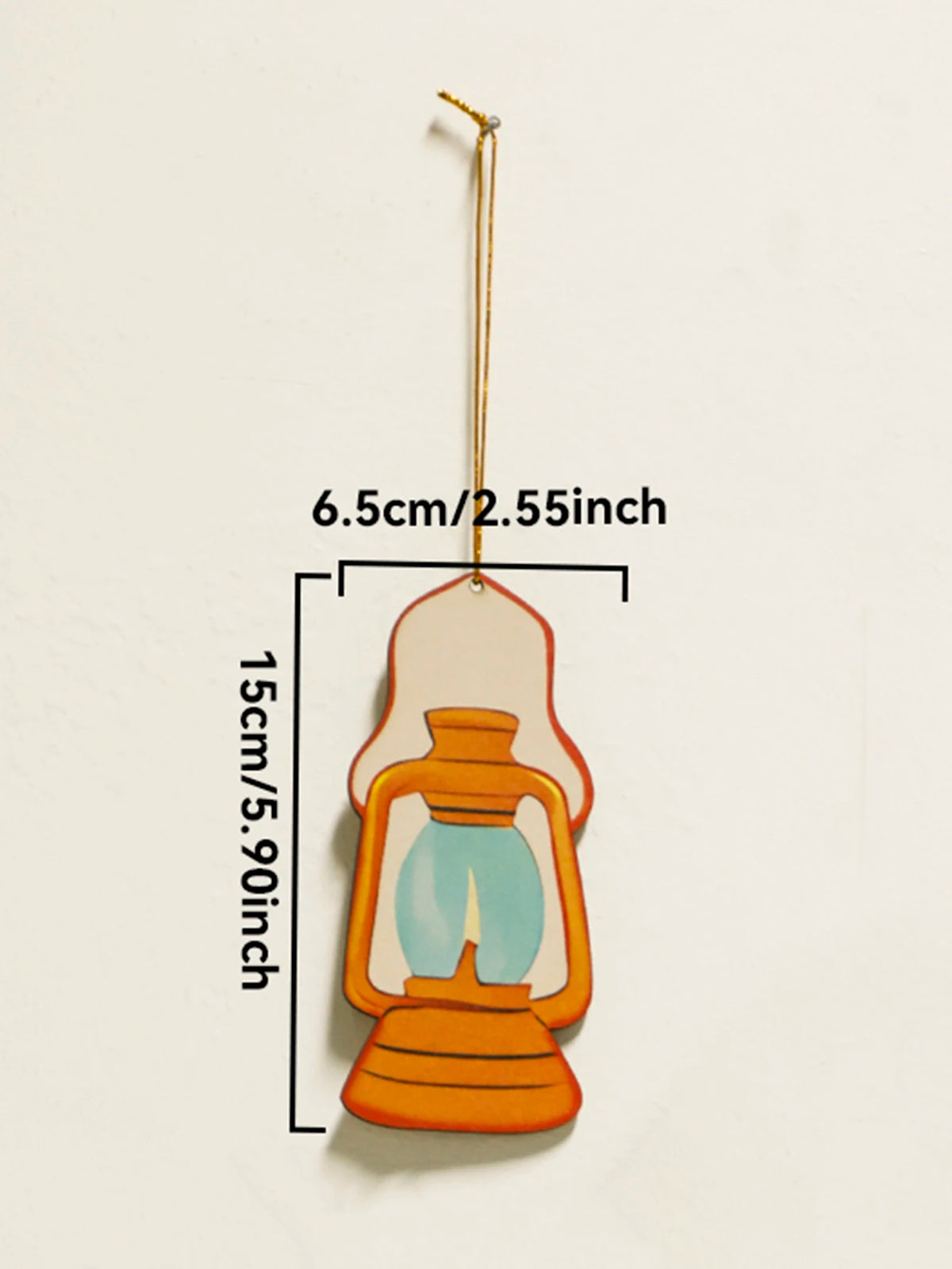 Ramadan Moon and Star Lantern Wall Decor with Tassel – Eid Mubarak Hanging Ornament for Muslim Festival Home Gift