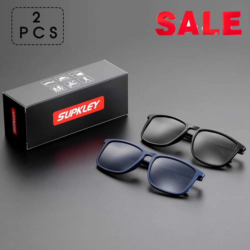 Polarized Sports Sunglasses for Men & Women - UV400 Anti-Glare Unisex Sport Eyewear