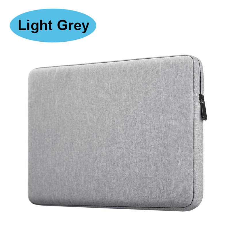 Waterproof Canvas Laptop Sleeve 11–15.6 Inch — Padded Protective Case