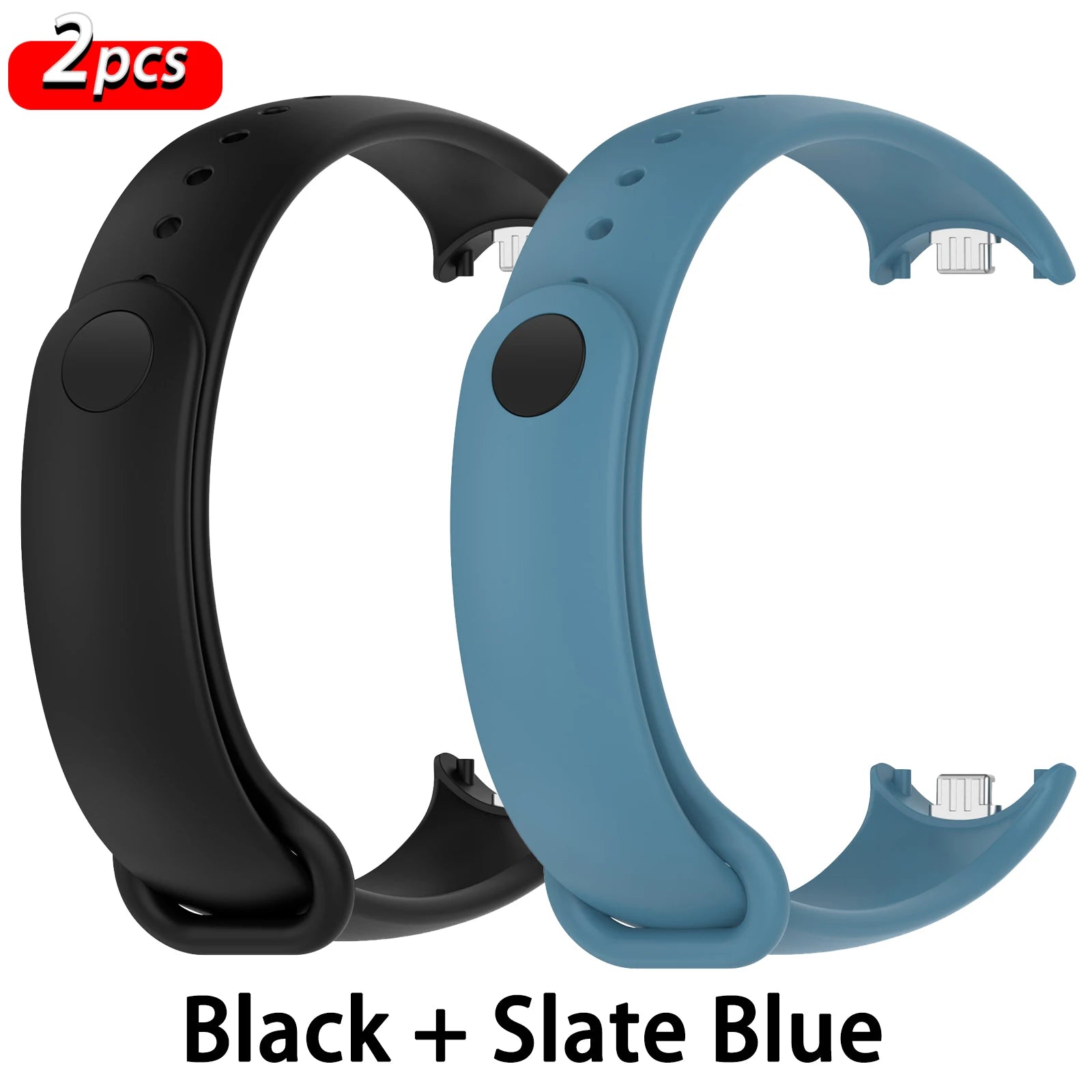 Silicone Sport Strap NFC Rubber Bracelet Replacement for Smart Fitness Bands Unisex