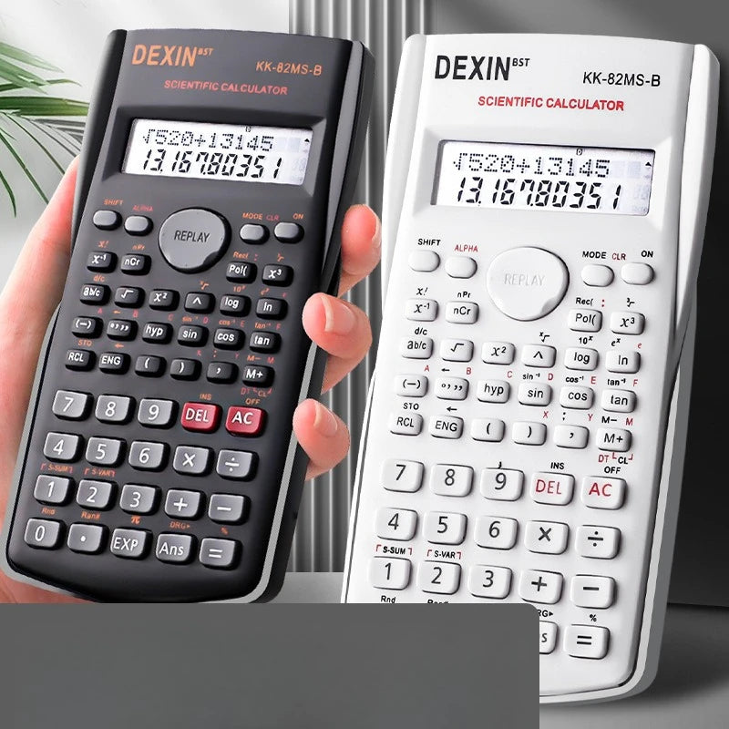 Scientific Student Calculator for Exams & Accounting Functions, Portable Classroom Calculator