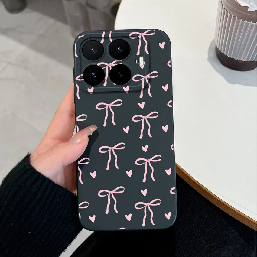 Liquid Silicone Phone Case for Xiaomi 17T / 17T Pro — Vibrant Fruit Print Soft Shell, Anti-Fingerprint Shockproof Bumper