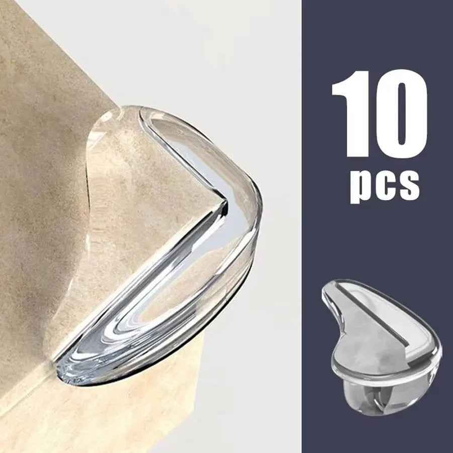 PVC Table Edge & Corner Guards — Baby Childproofing Furniture Protectors
