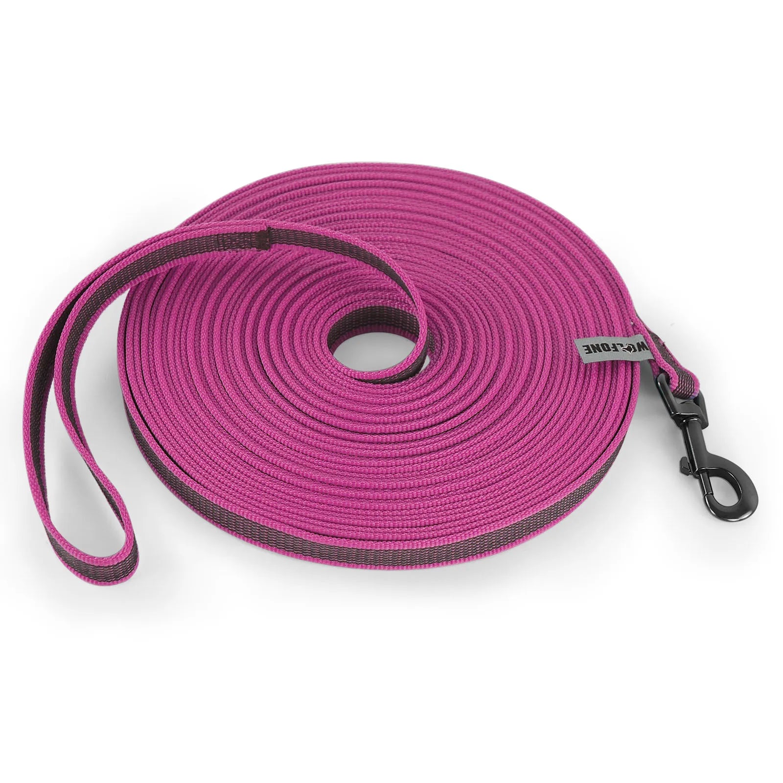 Dual-Color Dog Leash – Durable Fiber Training Lead, Multiple Lengths 1.5m/2m/3m/5m/10m/15m (4.9–49.2 ft)