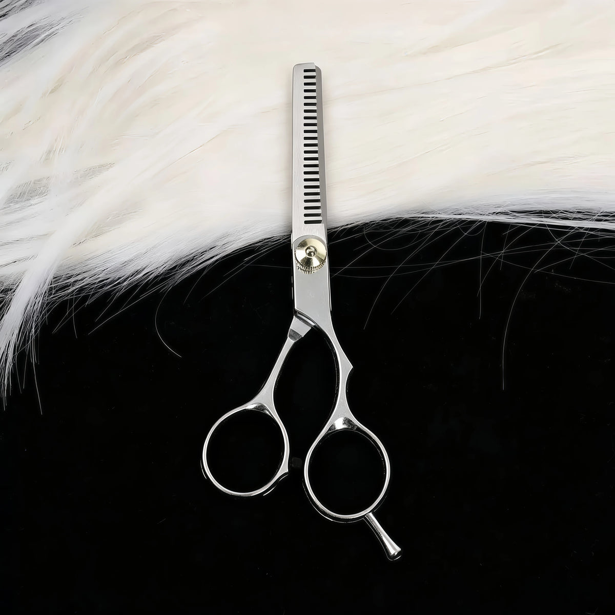 6.5-Inch (16.5 cm) Professional Hairdressing Scissors - Salon Flat Shears for Cutting, Trimming & Thinning