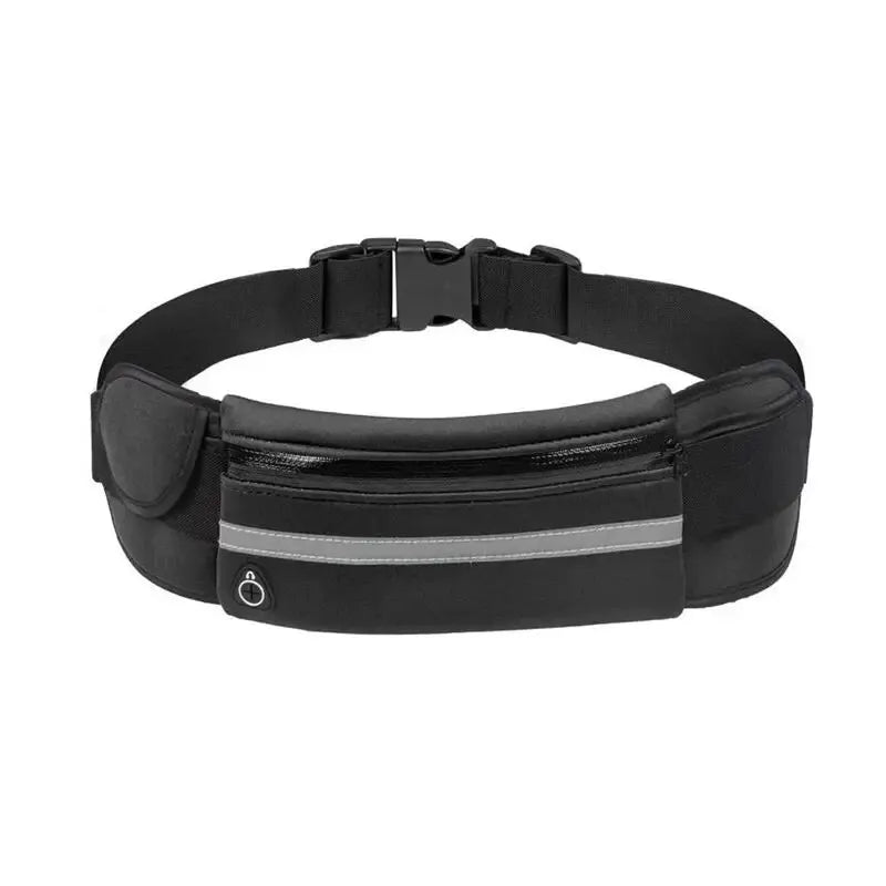 Colorful Waterproof Neoprene Fanny Pack Reflective Adjustable Running Waist Bag