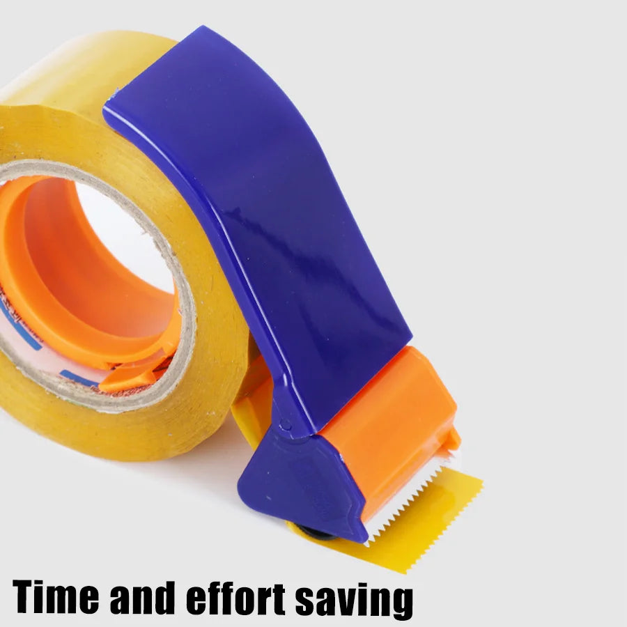 Portable Tape Dispenser & Cutter Handheld Box Sealer Tape Holder for Packaging