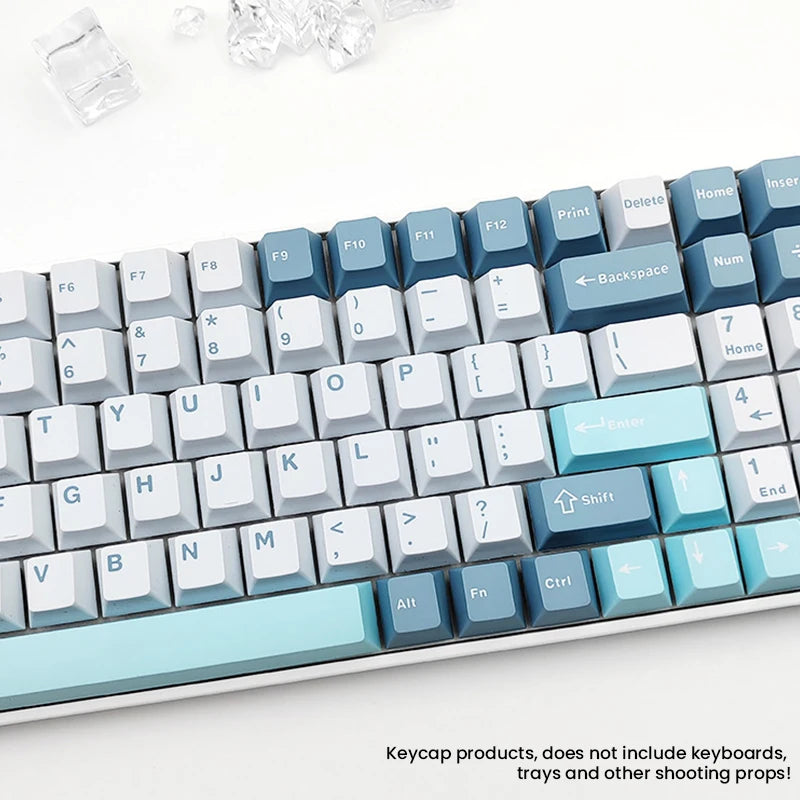 126-Key Double-Shot PBT Cherry Profile Keycap Set - MX Switch Compatible, Fits 61-108 Key Layouts
