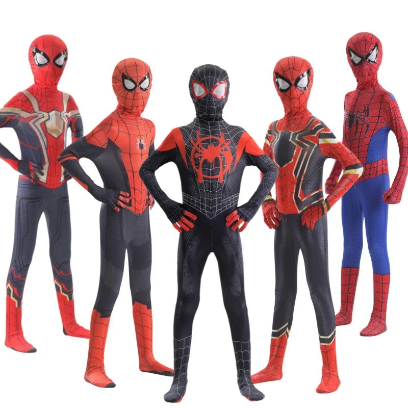 Superhero Zentai Cosplay Full-Body Suit – Multiple Sizes 100–190 cm (39–75 in) | Halloween Party Costume & Collectible Gift for Cosplay Fans