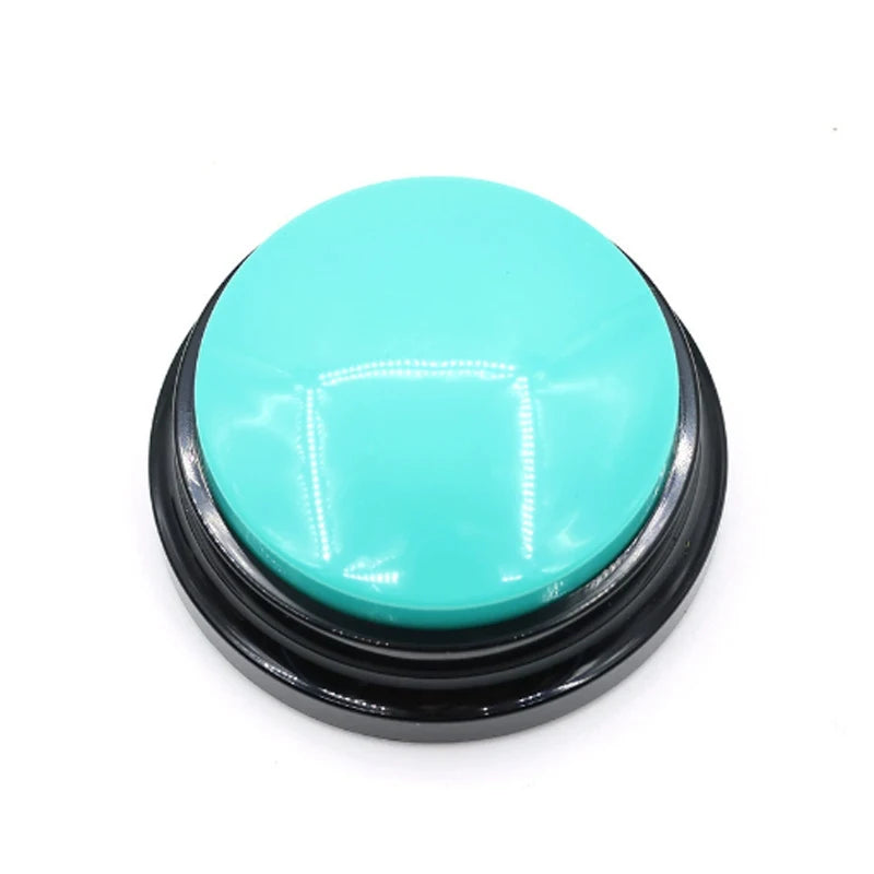 Hot Dog Design Pet Communication Buttons – 30-Second Voice Record & Playback for Dog & Cat Training