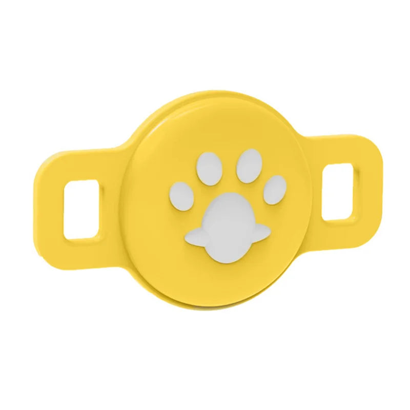 Silicone Protective Case for Bluetooth Tracker — Cute Pet Collar Holder, Anti-Lost Anti-Scratch Shockproof Cover