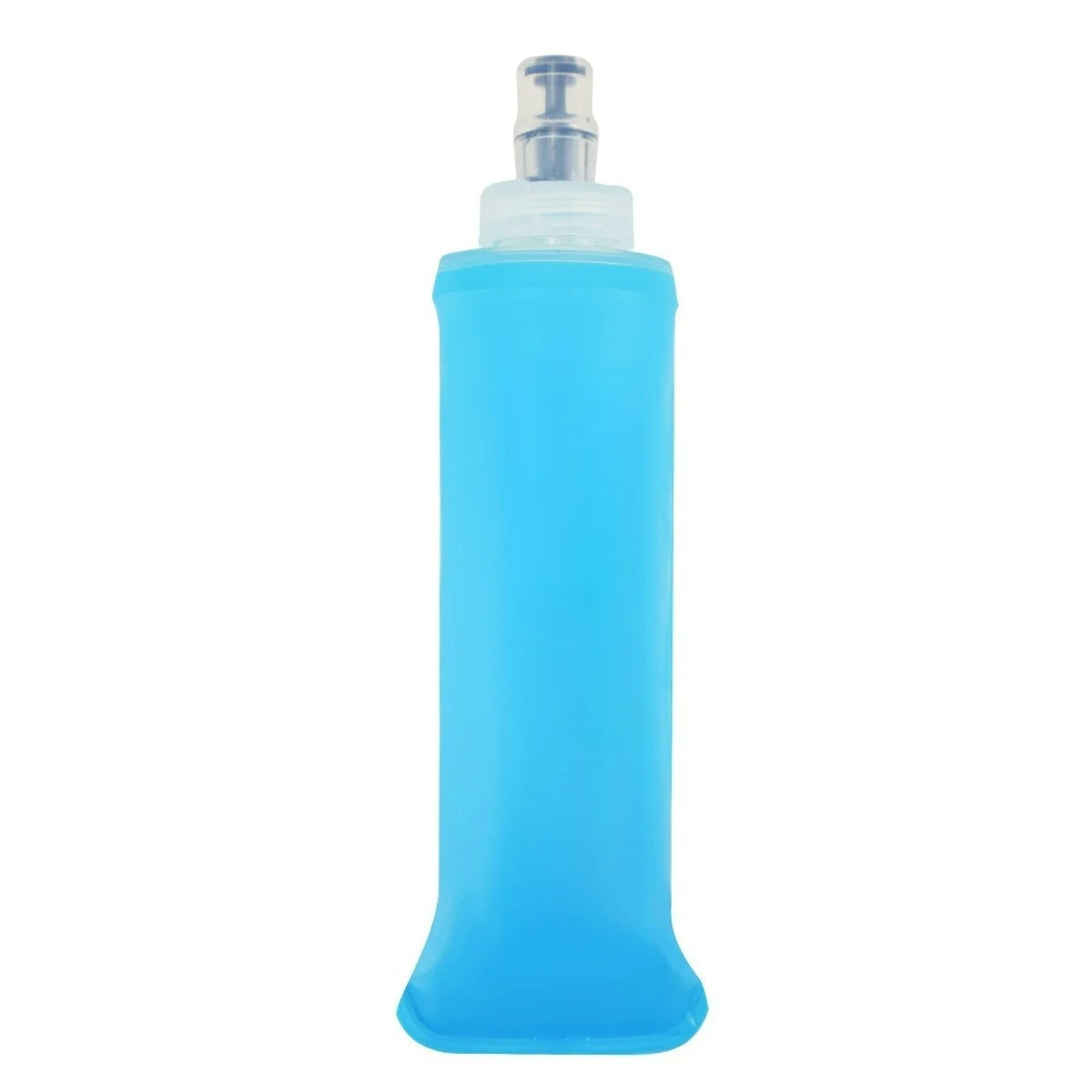 150ml/250ml/500ml (5oz/8.5oz/17oz) Collapsible Silicone Water Bottle with Bite Valve - Portable for Running Camping Hiking Travel