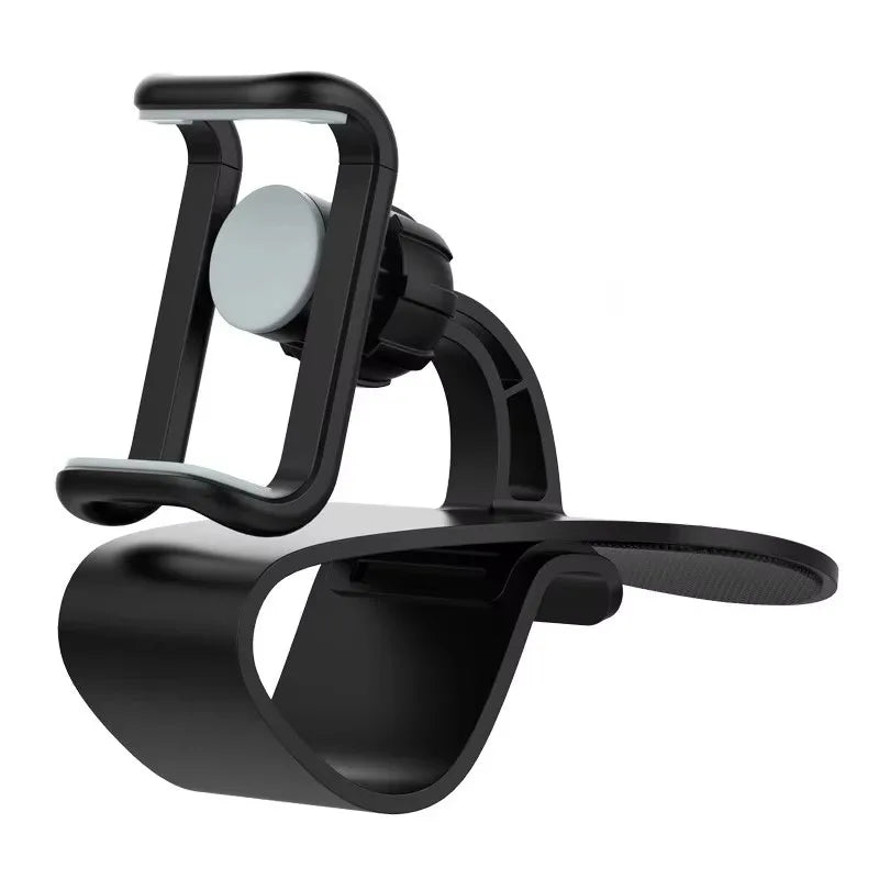 Universal 360° Rotating Car Phone Holder – Dashboard Mount Grip Bracket for Smartphones