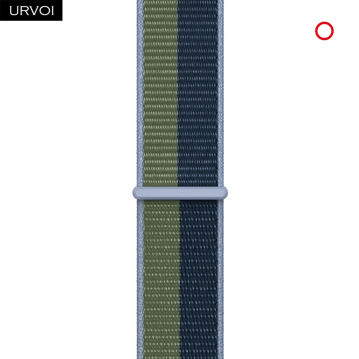Nylon Sport Loop Band for Apple Watch — Breathable Hook & Loop Fastener — Fits 42/44/45/46/49mm