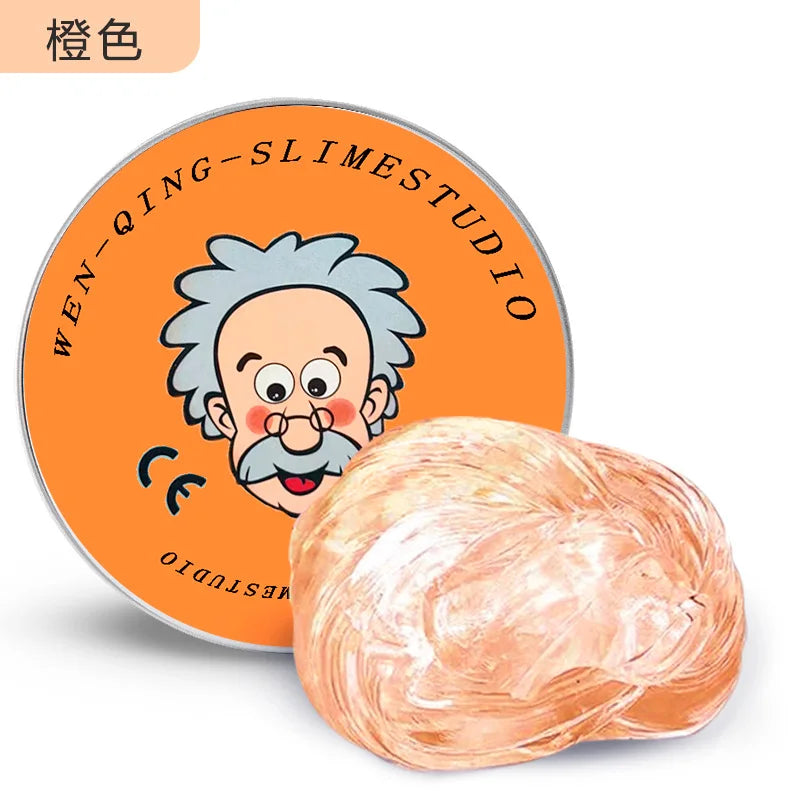 Reusable Liquid Crystal Putty Bouncy Slime Set DIY Stress Relief Handgum Playdough