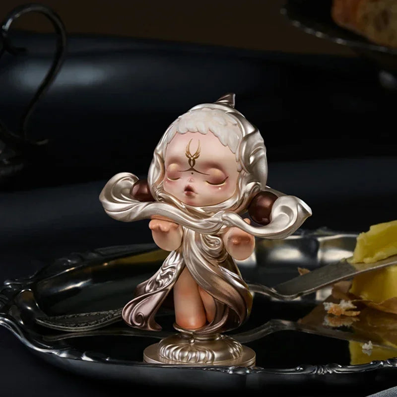 Skullpanda The Feast Begins Mystery Blind Box Figure - Collectible Kawaii Desktop Ornament