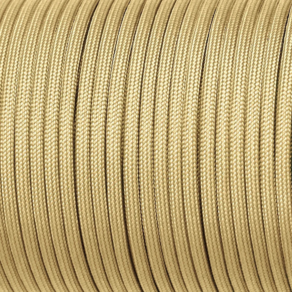 9‑Core 650 lb (295 kg) Paracord 4 mm (0.16 in) – 5/15/31 m (16.4/49.2/101.7 ft) Tactical Survival Parachute Rope for Lanyard, Bracelet, Dog Collar & Tent