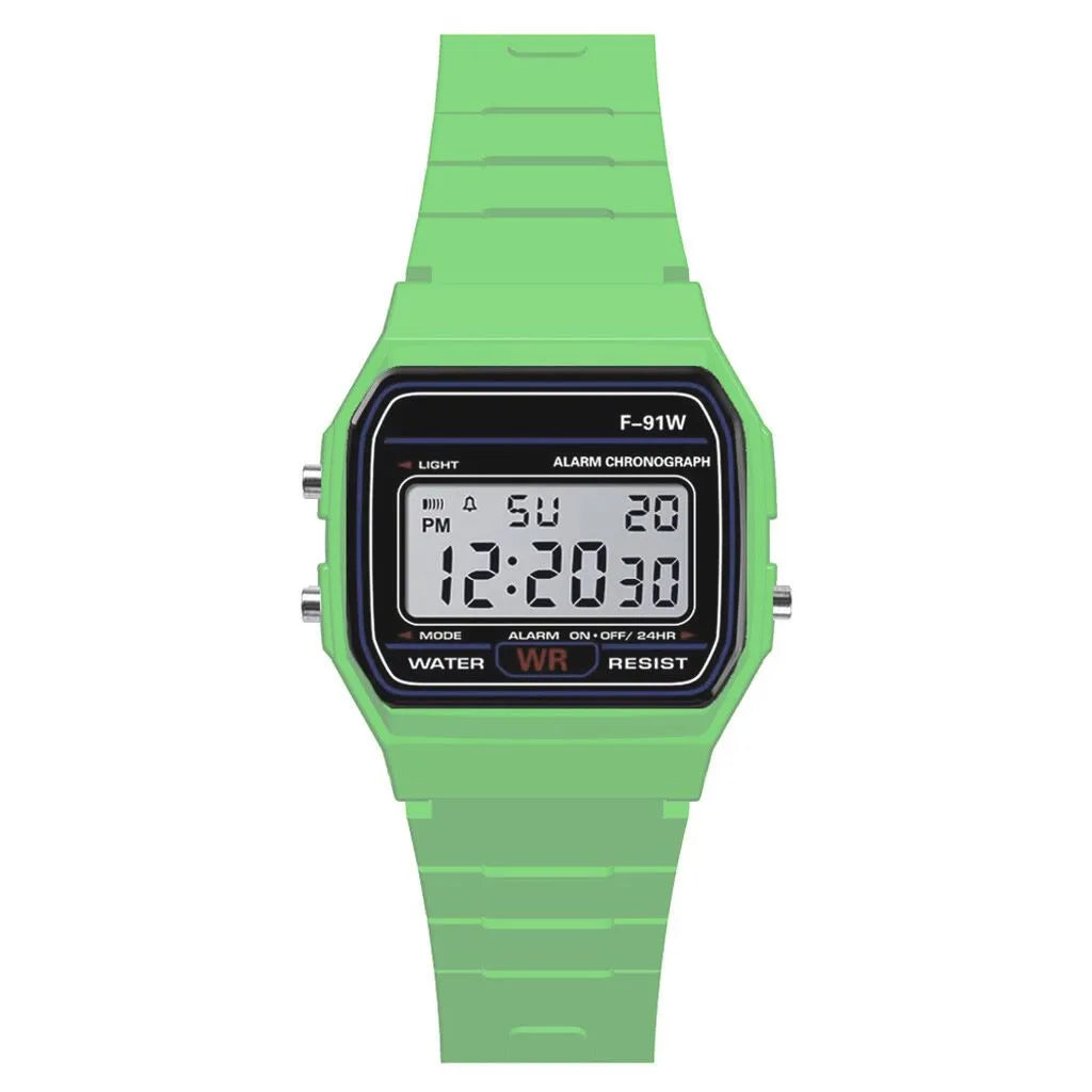 Waterproof LED Digital Military Sport Watch – Analog-Digital Unisex Kids & Women Alarm Wristwatch