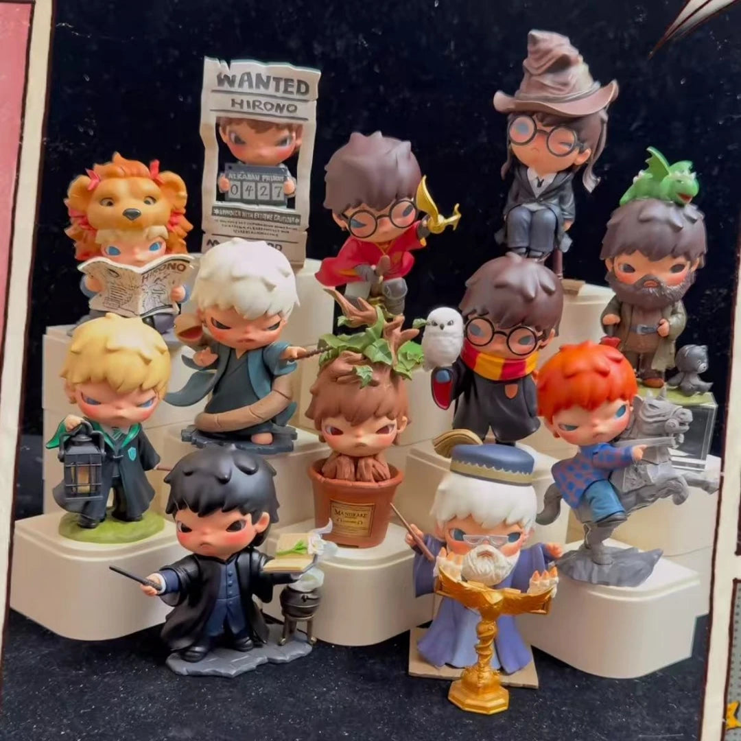Hirono Harry Potter Mystery Blind Box Figurine – Kawaii Desktop Collectible, 1/12 Scale