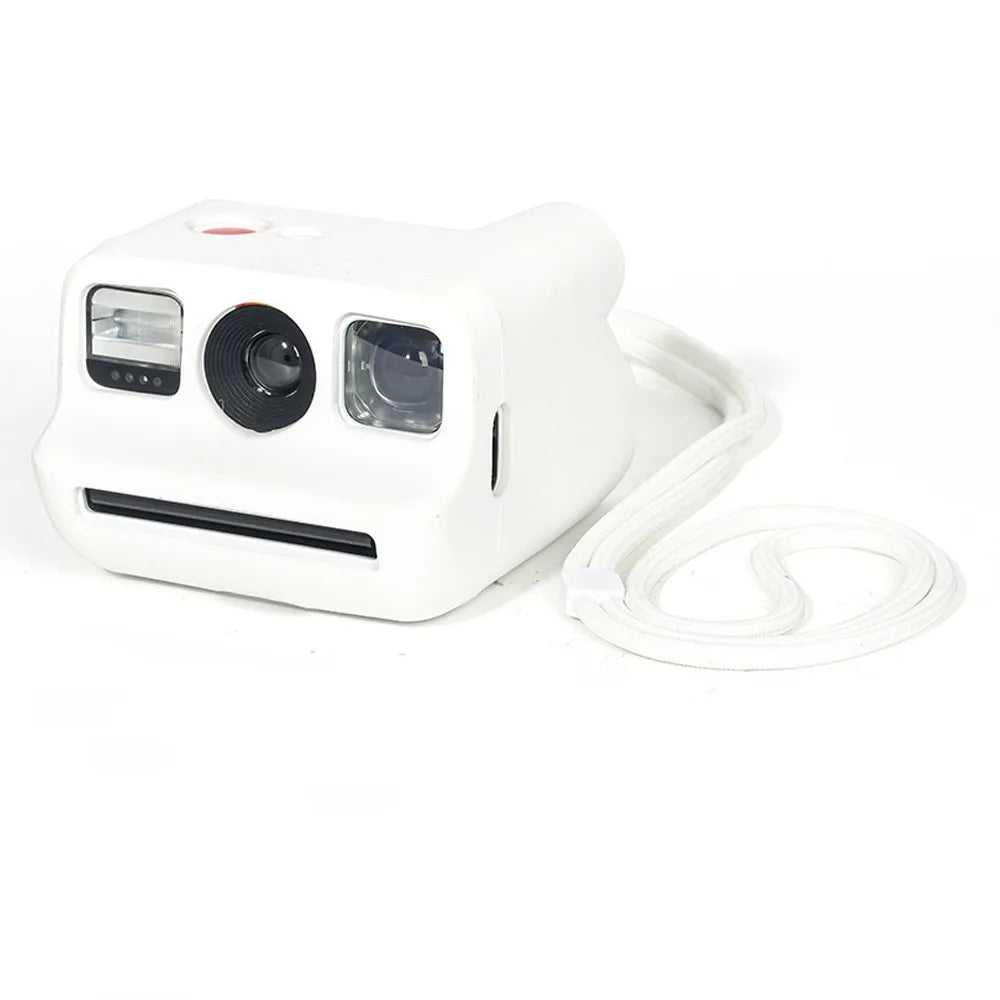 Silicone Case with Lanyard for Polarized Go Gen 1/2 Instant Camera - Slim, Dustproof, Anti-Scratch