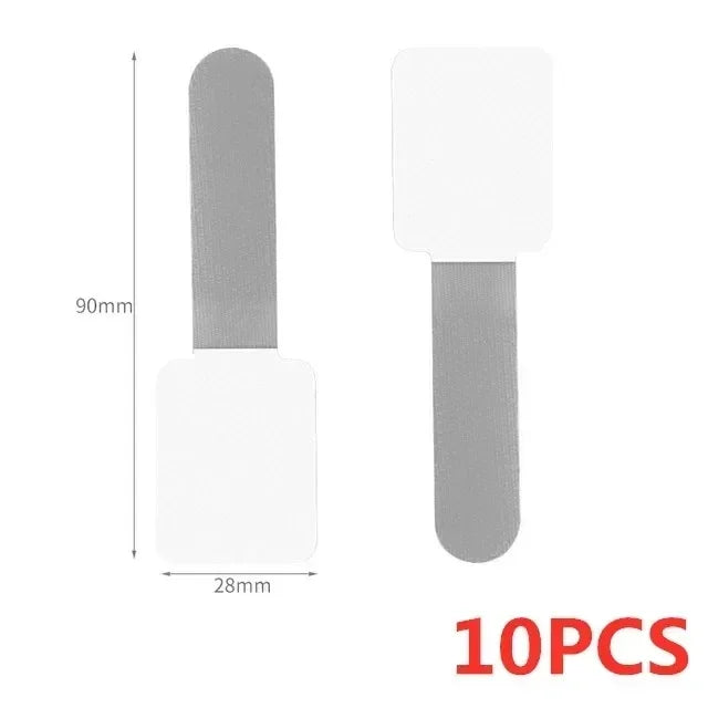 Reusable Self-Adhesive Cable Ties and Clips – Adjustable Power Cord Holder Desktop Cable Organizer