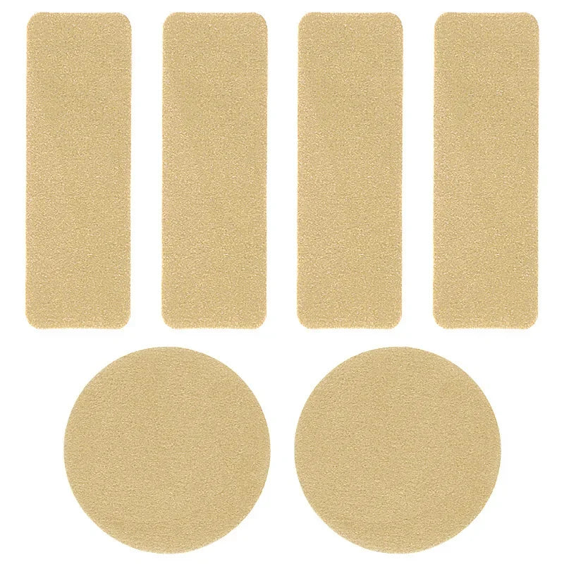 6-Pack Adhesive Shoe Repair Patches for Sports Shoes, Heel & Inner Lining Protectors