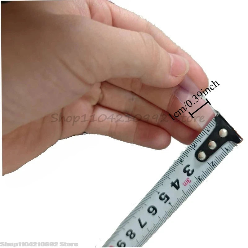 Reusable Nano Double-Sided Transparent Adhesive Tape – Super Strong Waterproof Wall Mount Strips (60/120/180/240/300 pcs)