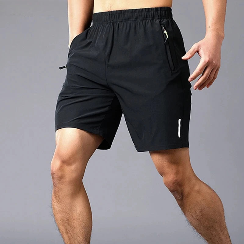 Quick Dry Men's Running Shorts - Lightweight Breathable Summer Gym & Beach Shorts with Pockets
