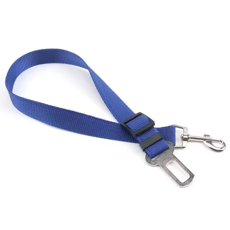 Adjustable Pet Car Seat Belt for Dogs & Cats – Universal Safety Buckle, 17.7–28.3 in (45–72 cm)