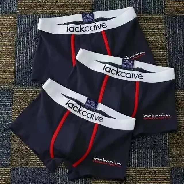 3-Pack Cotton Men's Boxers - Breathable Solid Underwear, Comfortable Fit (M-3XL)