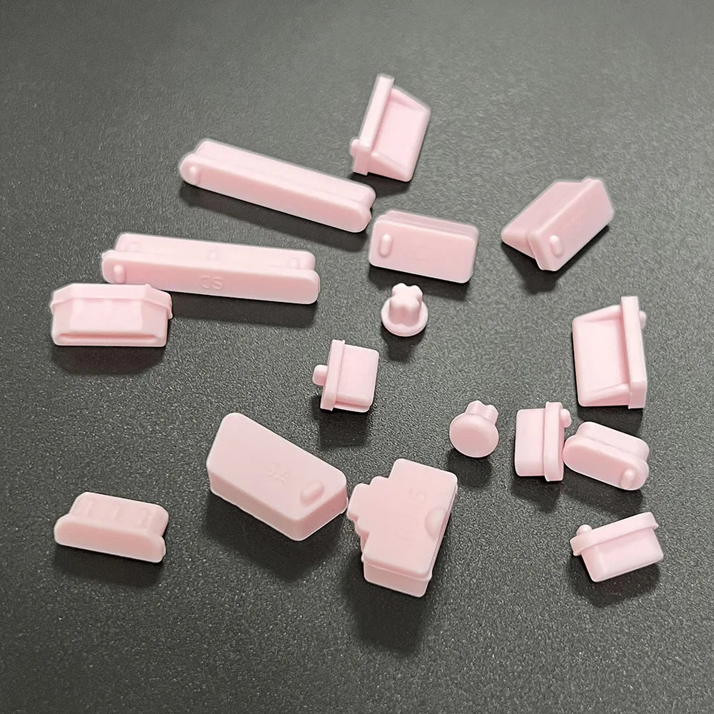 16-Piece Universal Silicone Dustproof Plugs for Laptop & Notebook Ports, USB Port Protectors