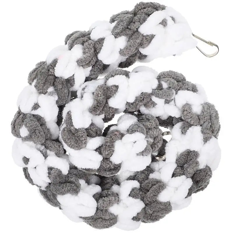 Small Pet Cotton Rope Climbing Toy for Rats, Hamsters, Guinea Pigs & Sugar Gliders — 60cm (23.6in) Durable Hanging Chew Toy