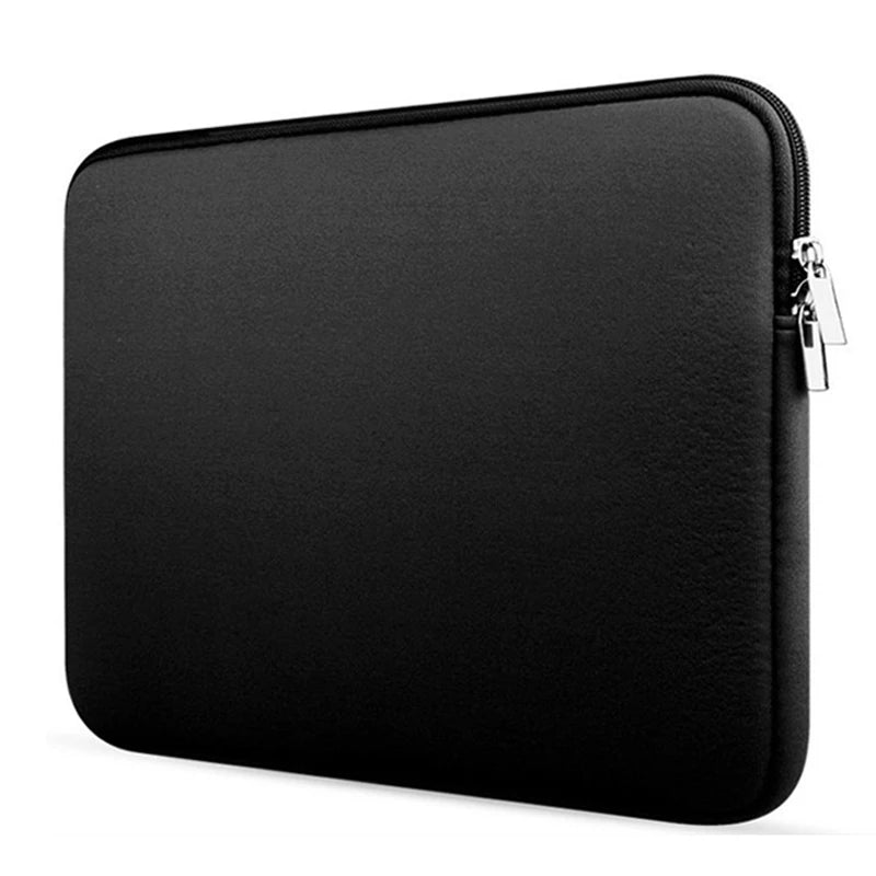 Padded Laptop Sleeve Double Zipper 11–15.6 Inch — Unisex Notebook Case