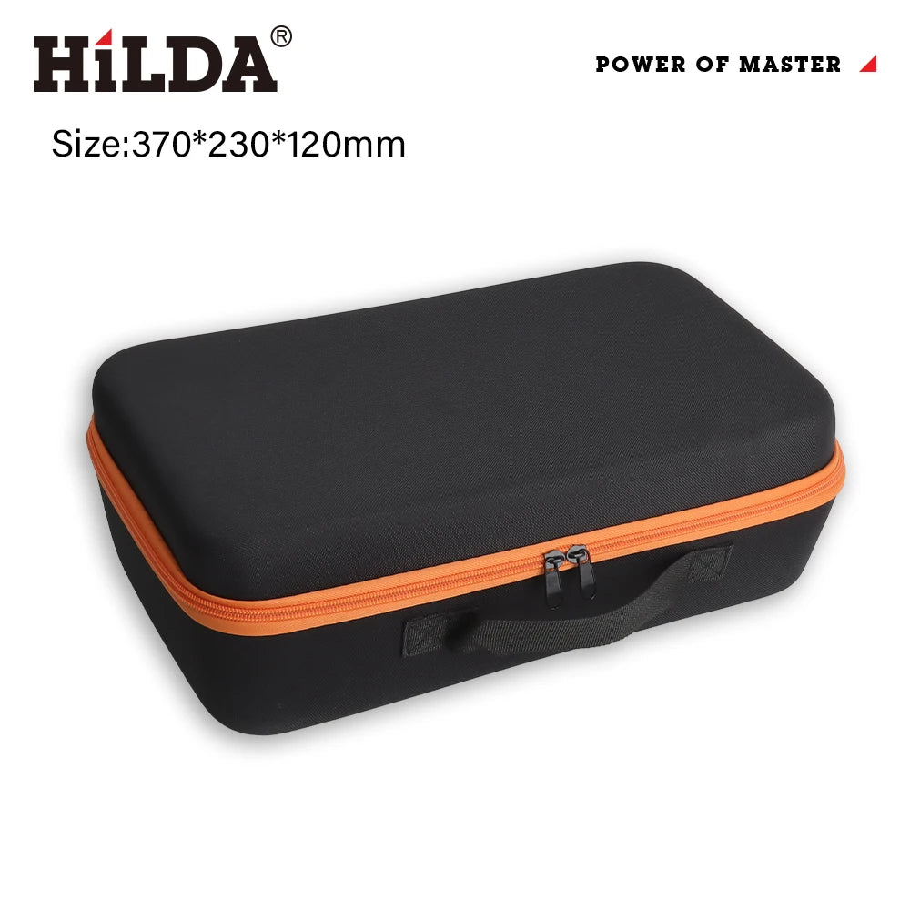 Nylon Drill & Tool Bag — Multifunctional Electric Tool Organizer, 3 Sizes: 220×270×70 mm (8.66×10.63×2.76 in), 330×220×75 mm (13.00×8.66×2.95 in), 370×230×120 mm (14.57×9.06×4.72 in)