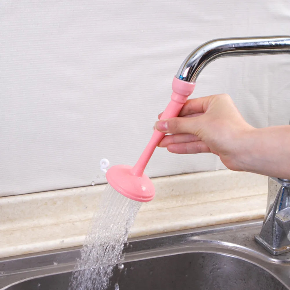 Swivel Faucet Aerator - Water-Saving Tap Diffuser Adapter, Rotating Nozzle for Kitchen Sink