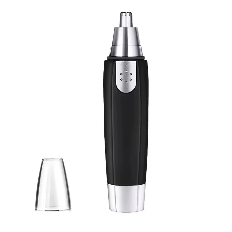 Rechargeable 3-in-1 Electric Nose & Ear Hair Trimmer for Men and Women, Washable Eyebrow, Beard & Neck Grooming Kit