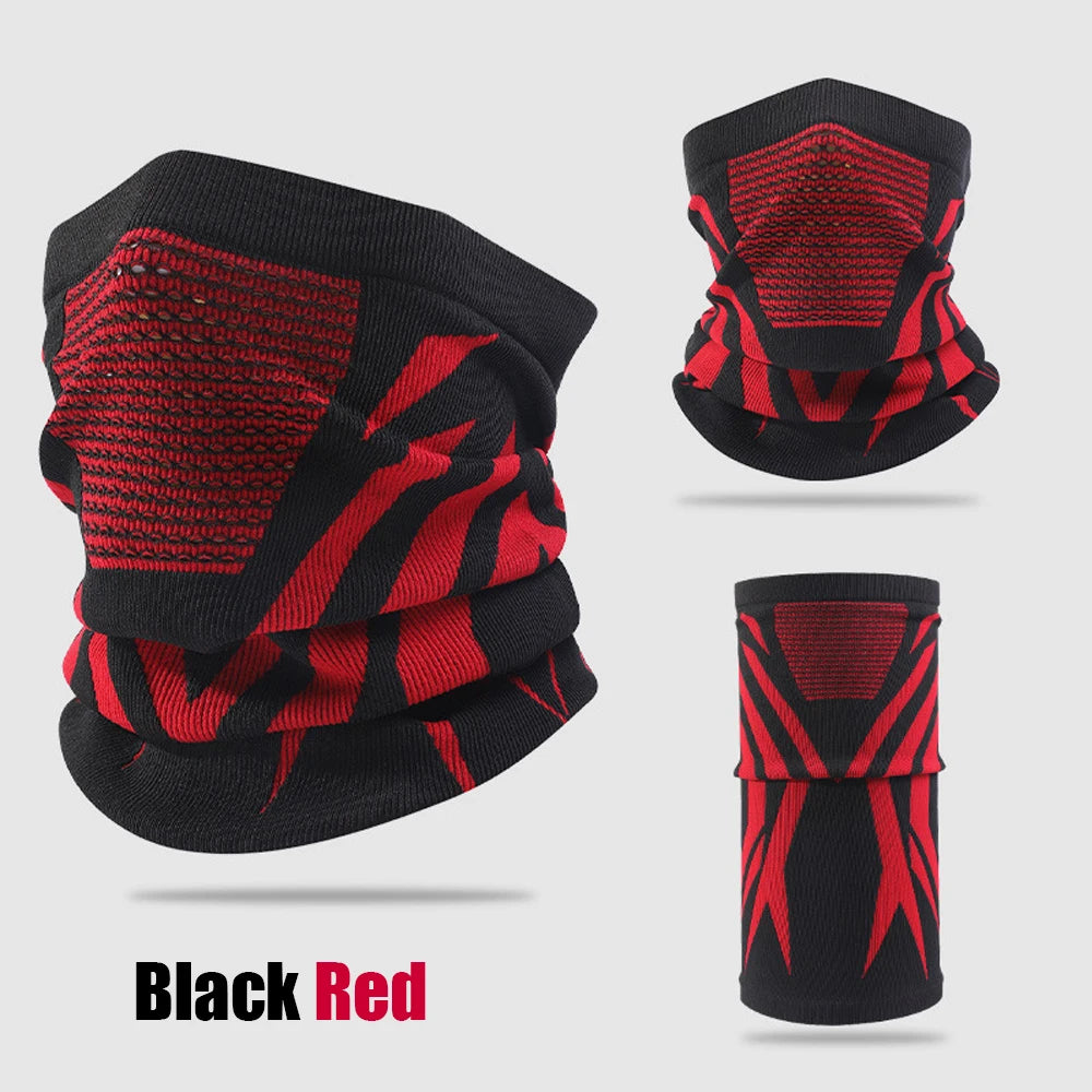 Winter Thermal Neck Gaiter Balaclava – Breathable Elastic Face Mask for Skiing, Cycling, Running & Motorcycling (Unisex)