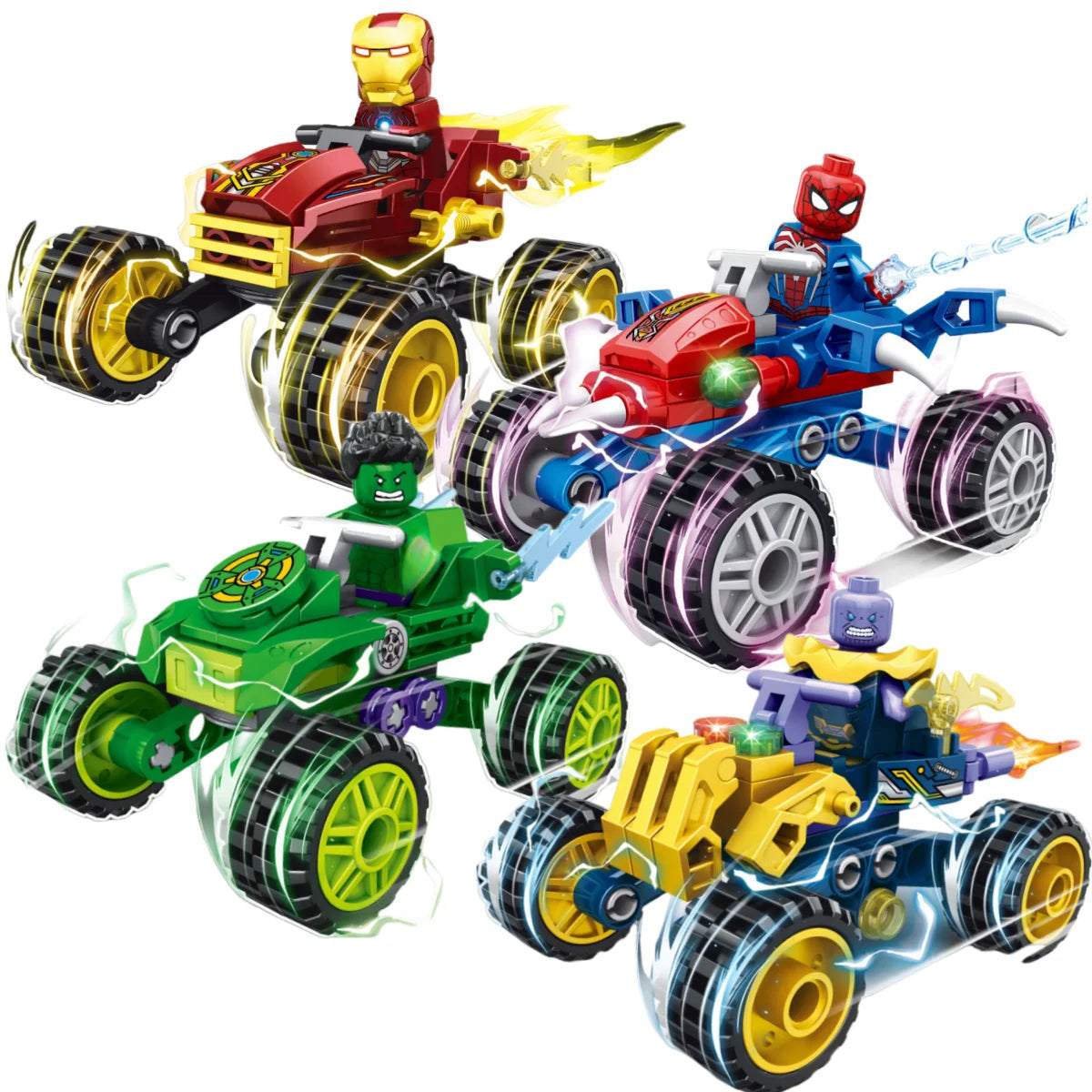 Blind Box Mini Building Block Figures - Spider-Man, Iron Man, Venom, Goblin, Deadpool & More - Collectible Surprise Gift
