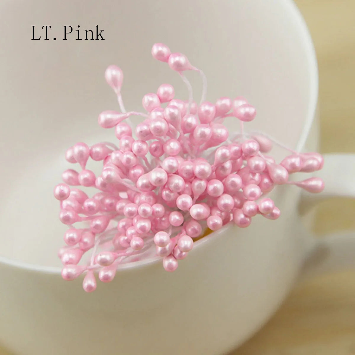 120-150 Pcs 55mm (2.17 in) Artificial Flower Stamens - Multicolor Double-Head DIY Wedding & Scrapbook Decorations