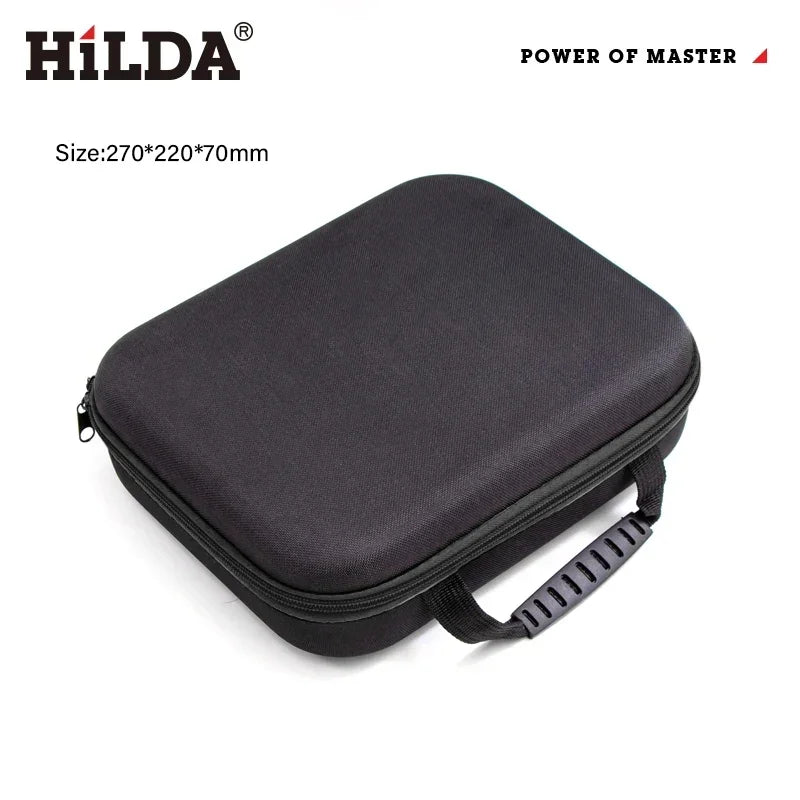 Nylon Drill & Tool Bag — Multifunctional Electric Tool Organizer, 3 Sizes: 220×270×70 mm (8.66×10.63×2.76 in), 330×220×75 mm (13.00×8.66×2.95 in), 370×230×120 mm (14.57×9.06×4.72 in)